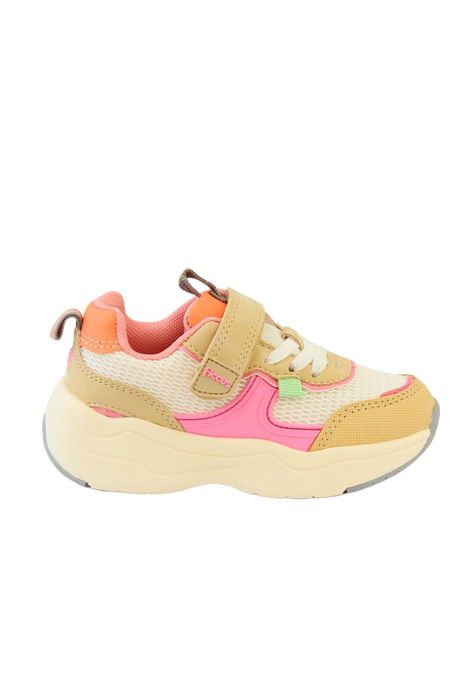 Zapatilla sport velcro elástico kids niña 870-0