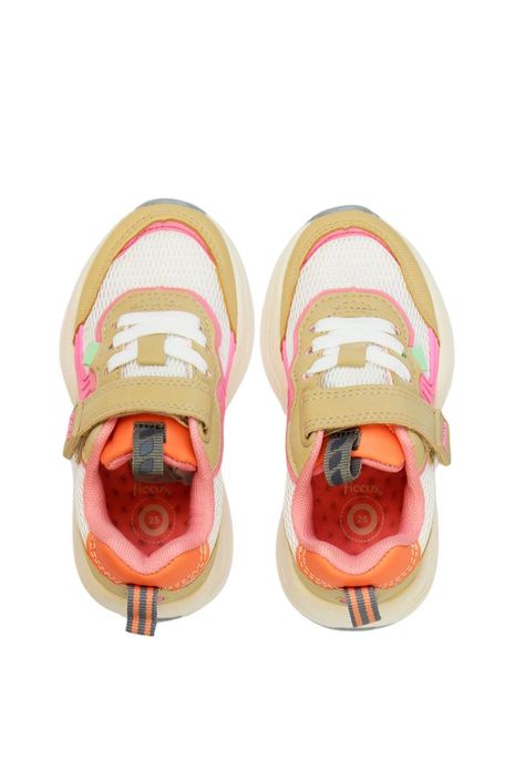 Zapatilla sport velcro elástico kids niña 870-2
