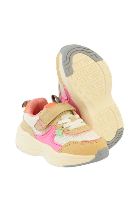 Zapatilla sport velcro elástico kids niña 870-3