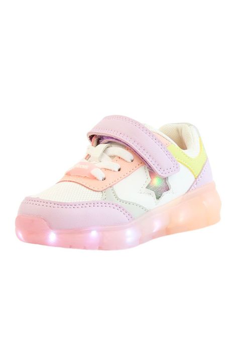 Zapatilla led velcro elástico junior niña  951-1
