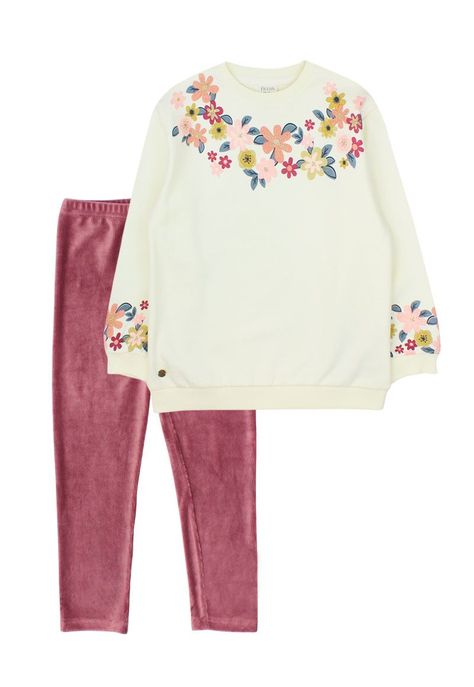 Conjunto kids niña foresta 313b-0