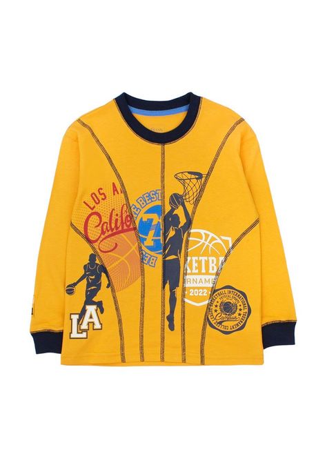 Polera kids niño costuras academy 223b-0