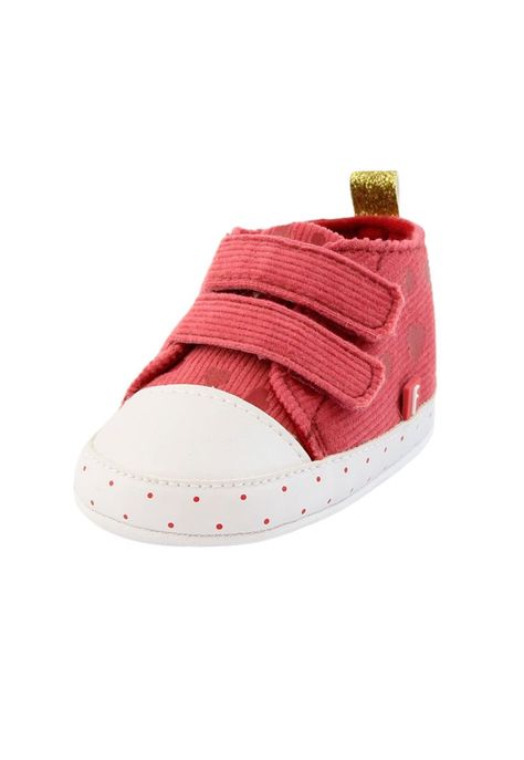 Zapatilla urbana 2 velcros bebé soft niña 801 W24d-1