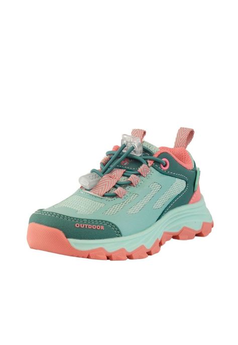 Zapatilla outdoor ficcustex   elástico  kids niña 869-1