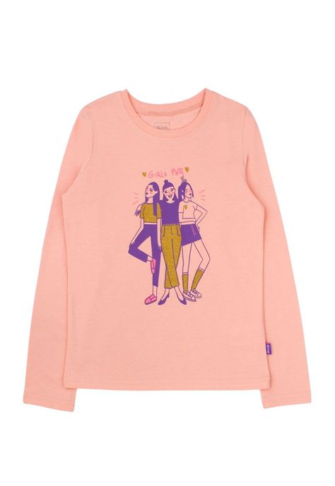 Polera junior niña glitter day to day 762w-0