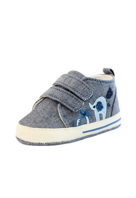 Zapatilla urbana 2 velcros newborn niño 816-0