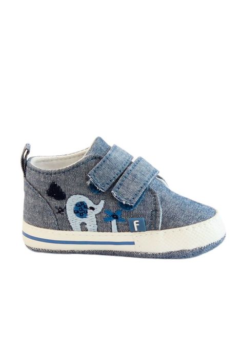 Zapatilla urbana 2 velcros newborn niño 816-3