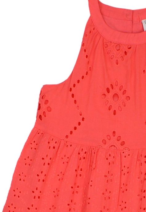 Vestido kids niña broderie oasis 320-2