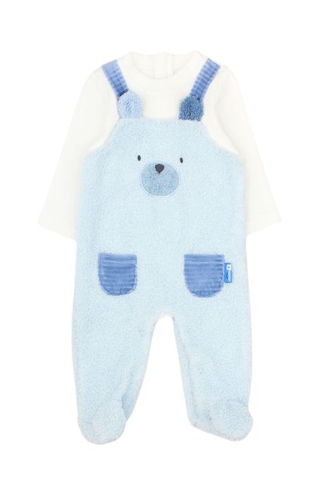 Enterito newborn niño corderito bear 107b-0