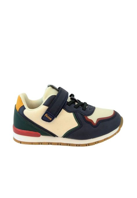 Zapatilla sport velcro elástico junior niño 915-0