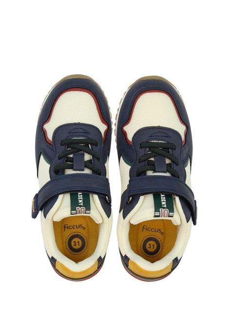 Zapatilla sport velcro elástico junior niño 915-2