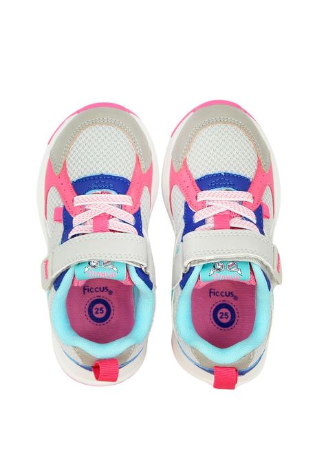 Zapatilla sport velcro elástico kids niña 846-2