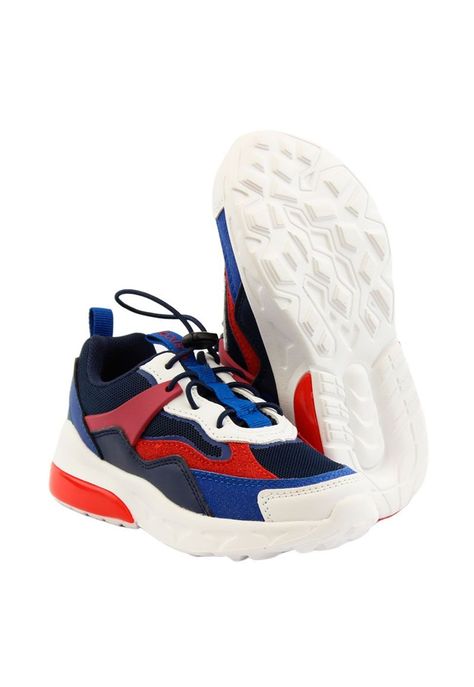 Zapatilla led  a velcro elástico  caminar niño 949-3