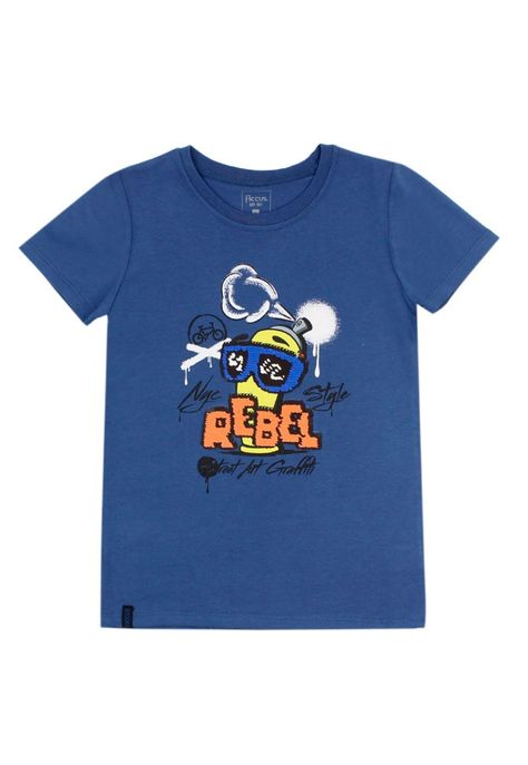 Polera kids niño lentejuela day to day 731-0