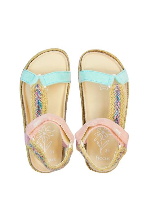 Sandalia casual velcro junior niña 902-1