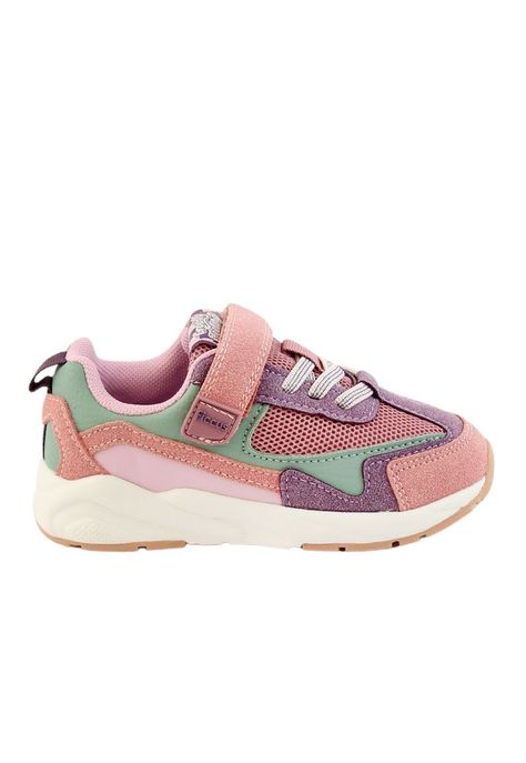 Zapatilla sport velcro elástico andante niña 857-0