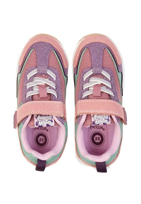 Zapatilla sport velcro elástico andante niña 857-2