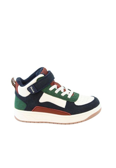 Zapatilla urbana caña velcro elástico junior niño 908-0