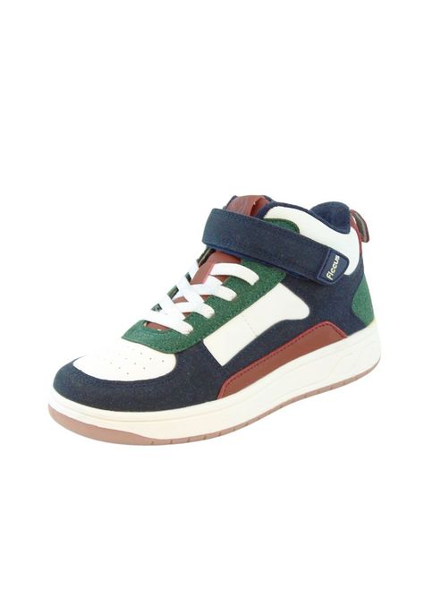 Zapatilla urbana caña velcro elástico junior niño 908-1