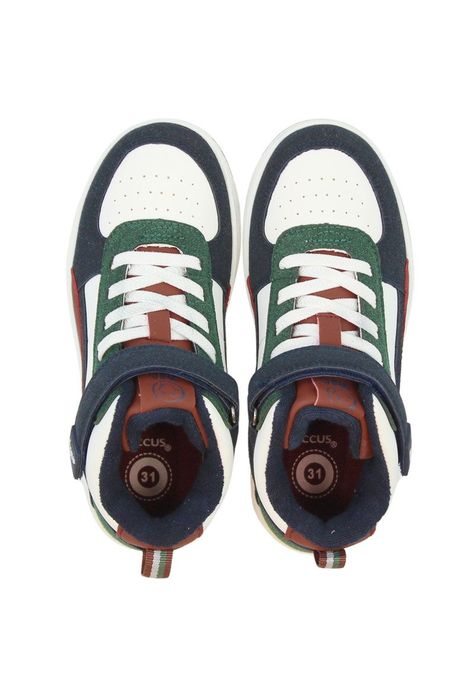 Zapatilla urbana caña velcro elástico junior niño 908-2