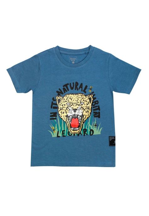 Polera kids niño lentejuelas earth 230-4