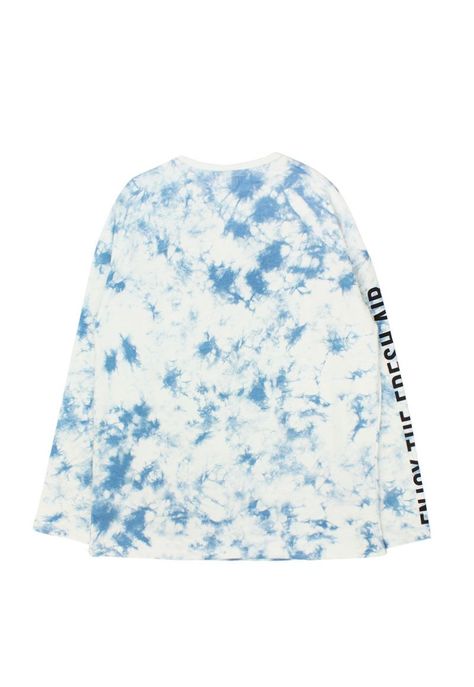 Polera teens niño doble manga foresta 505-1