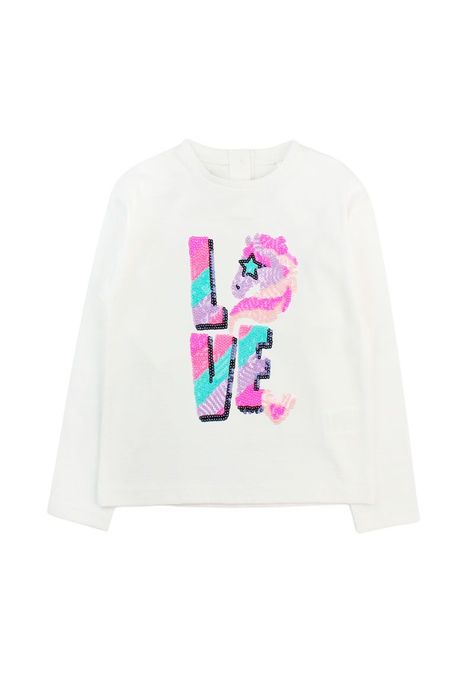 Polera kids niña lentejuelas cosmic 278 W24b-1