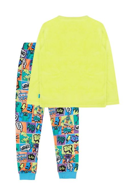 Pijama kids niño plush robot 266-1