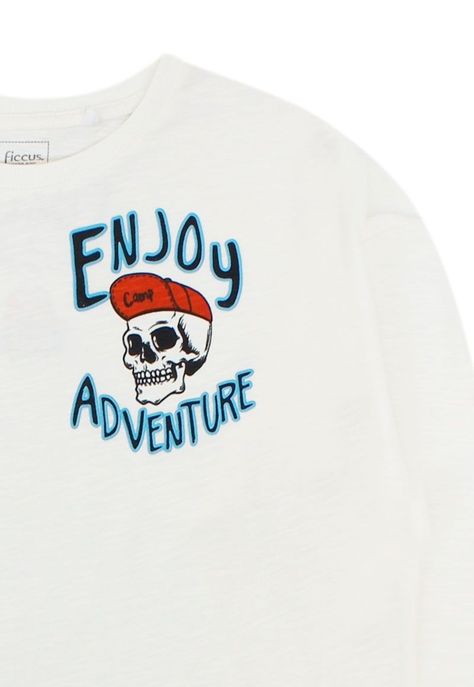 Polera junior niño slub foresta 330b-2
