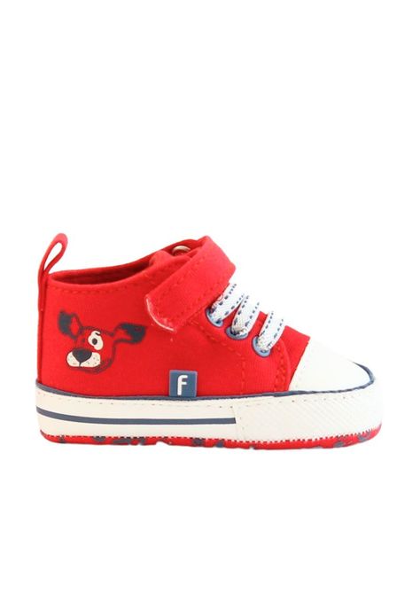 Zapatilla urbana velcro elástico newborn niño 821-3