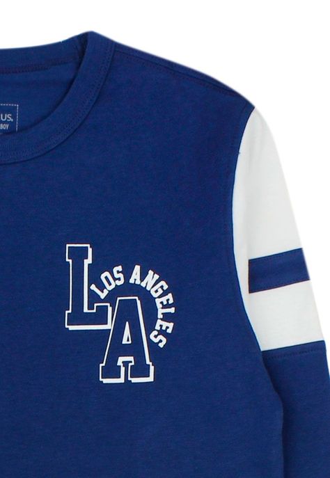 Polera junior niño franjas academy 328-2