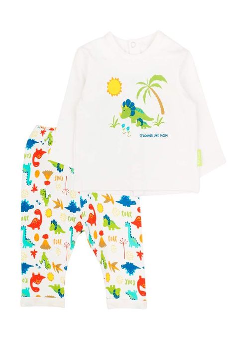 Conjunto newborn niño algodón rapport happy 104-4