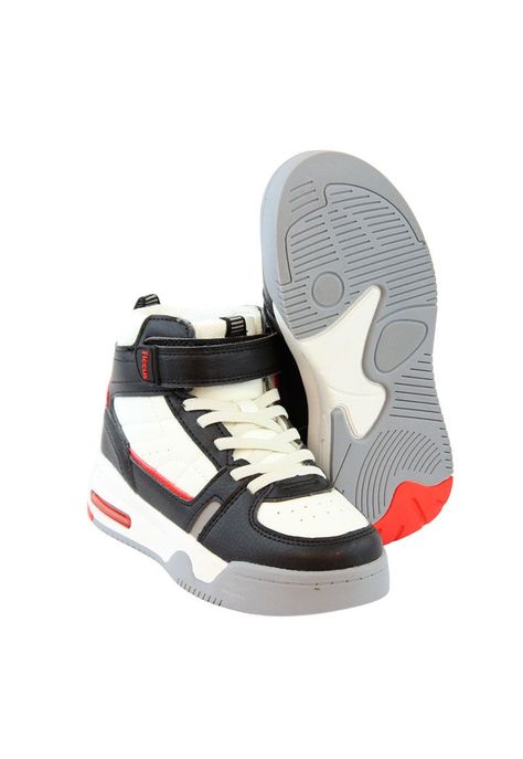 Zapatilla urbana caña velcro elástico junior niño 907-3