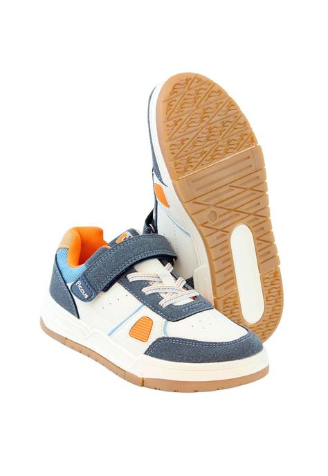 Zapatilla urbana velcro elástico junior niño 912-3