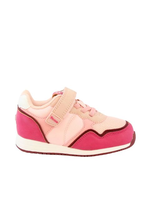 Zapatilla sport velcro elástico kids niña 847-0