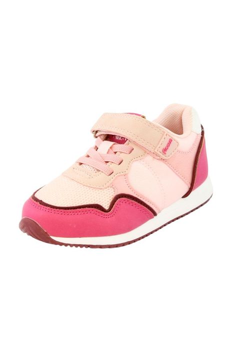Zapatilla sport velcro elástico kids niña 847-1