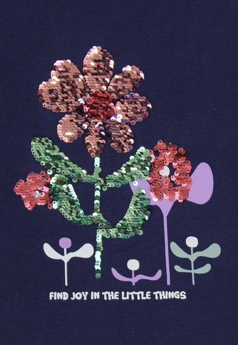 Polera kids niña lentejuelas day to day 738z-2