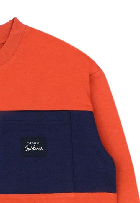 Polera junior niño c/ cortes foresta 331b-2