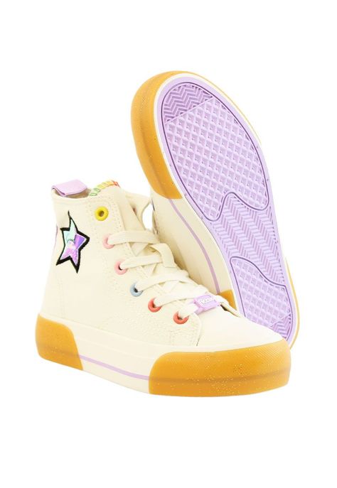 Zapatilla urbana caña cordón junior niña 906-3