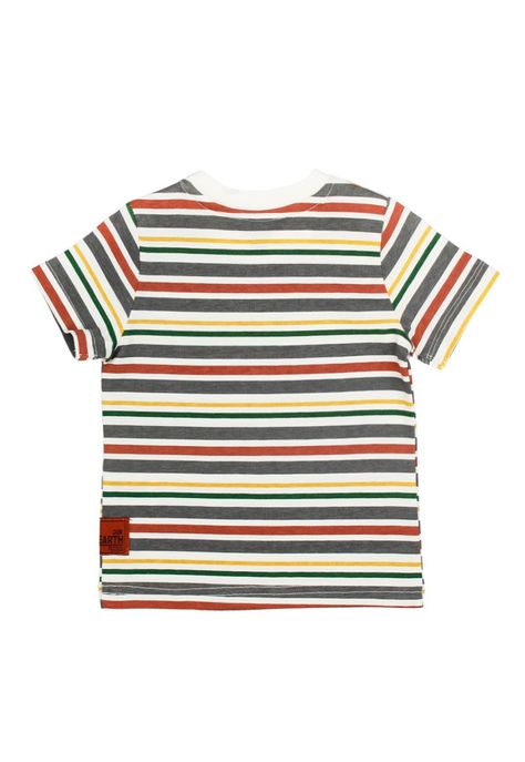 Polera bb niño listada earth 141-1