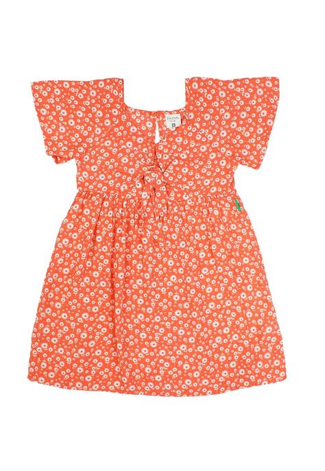 Vestido kids niña canesú oasis 321-1