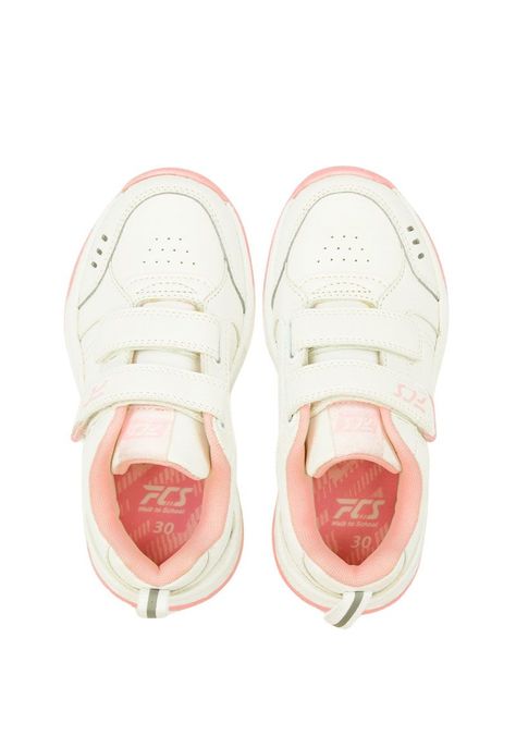 Zapatilla escolar basica blanca 936-2