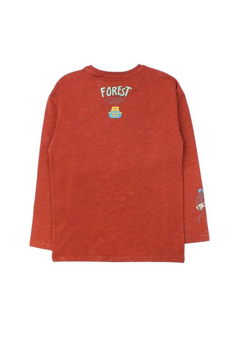 Polera junior niño slub foresta 330-1