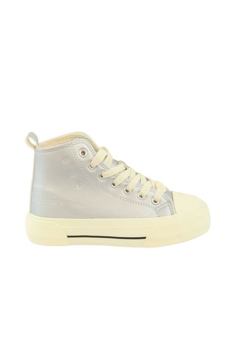Zapatilla urbana caña velcro elástico junior niña 888-0