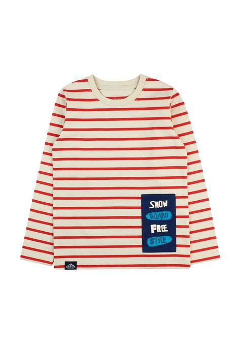 Polera kids niño listada arctic 232-0