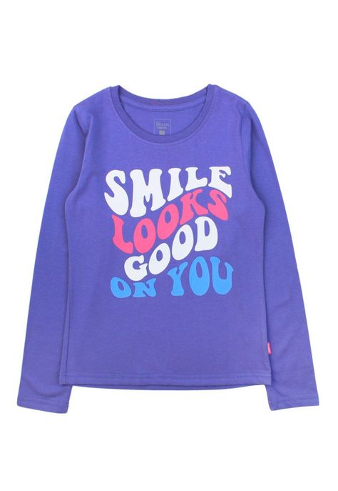 Polera junior niña velvet day to day 761 W24-0