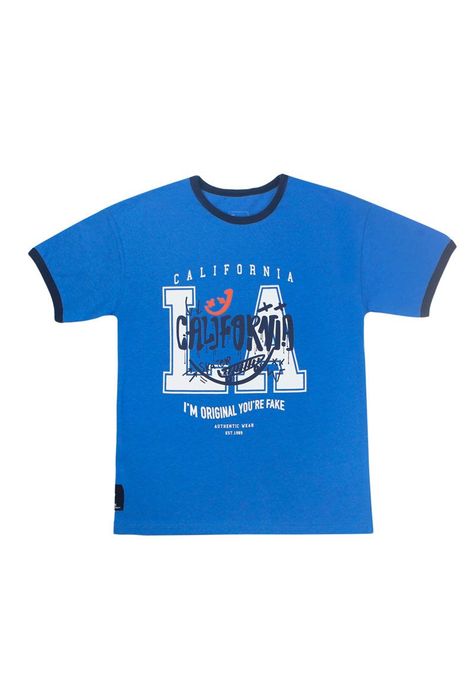 Polera kids niño ribetes energy 235-0