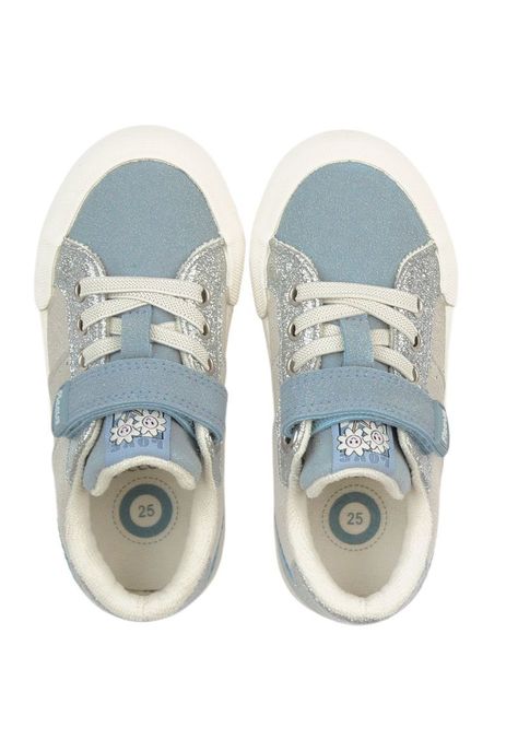 Zapatilla urbana velcro elastico a caminar niña 852-2
