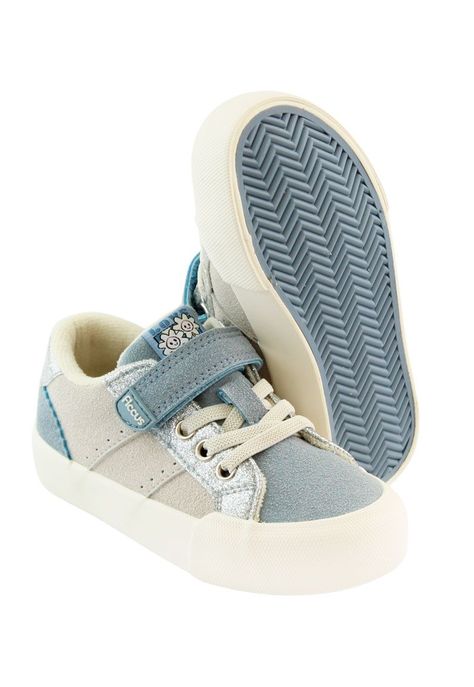 Zapatilla urbana velcro elastico a caminar niña 852-3