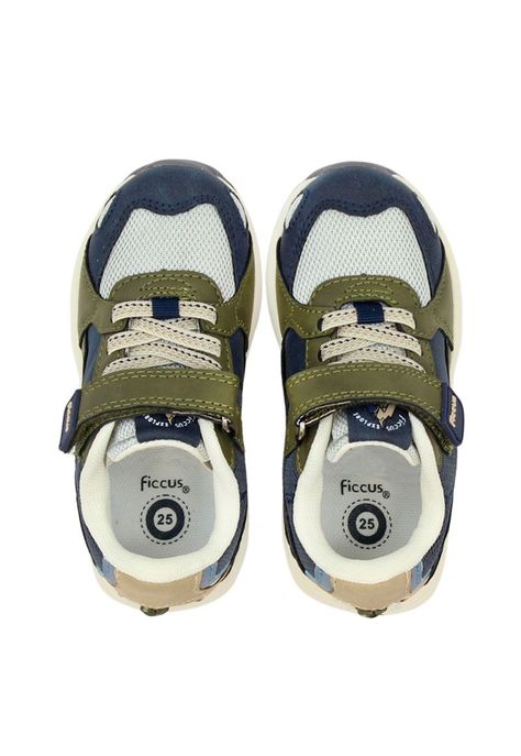 Zapatilla sport velcro elástico kids niño 869-2